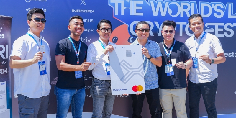 BRI-INDODAX Luncurkan Kartu Debit Khusus Perkuat Pondasi Ekonomi Digital