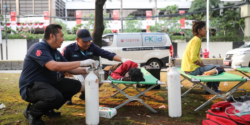 Pemprov DKI Tanggung Biaya Ratusan Korban Demonstrasi