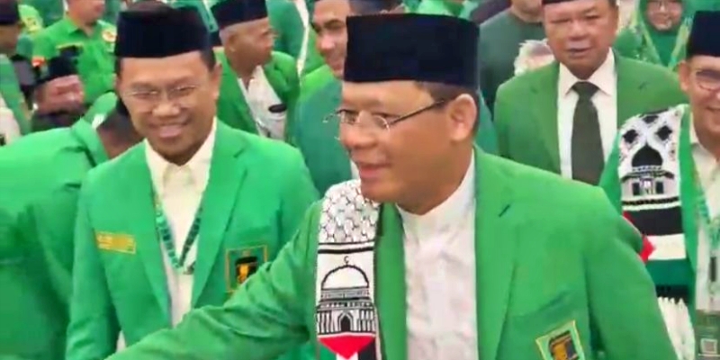 Kedatangan Mardiono di Arena Muktamar PPP Disambut Teriakan Lanjutkan
