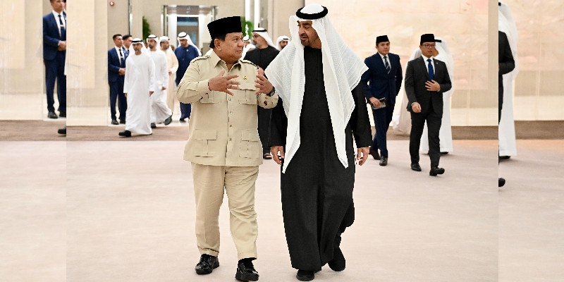 Prabowo dan MBZ Bahas Geopolitik Timur Tengah