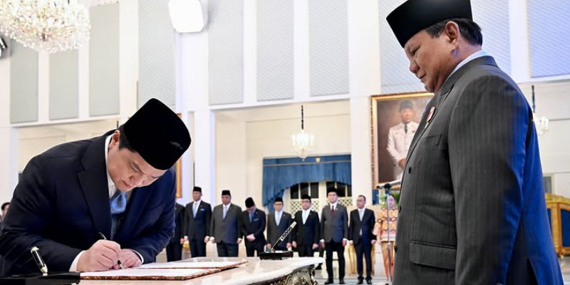 Saham Grup Mahaka Milik Erick Thohir Melejit