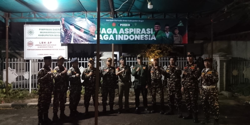 GP Ansor Dirikan 80 Posko “Jaga Aspirasi Jaga Indonesia'