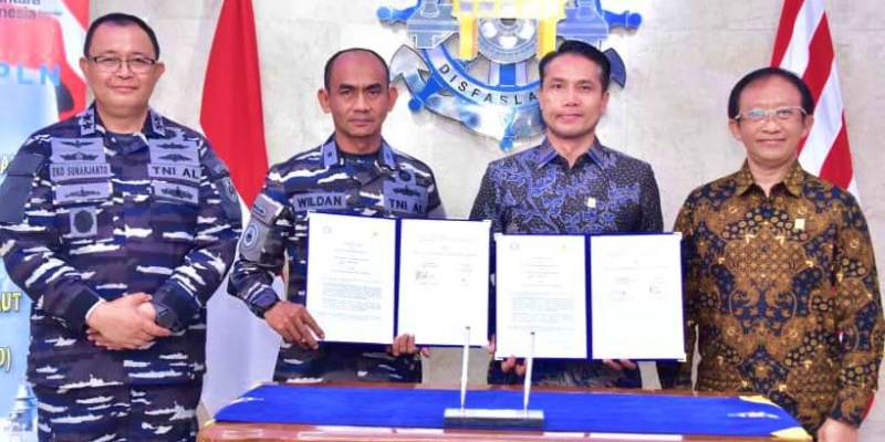 PLN-TNI AL Kolaborasi Perkuat Pertahanan Laut Indonesia