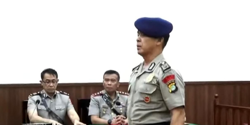 Sidang Etik: Sopir Rantis Brimob Pelindas Ojol Demosi 7 Tahun
