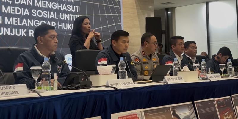 Polisi Tangkap Tujuh Pemilik Akun Medsos Penghasut Demo