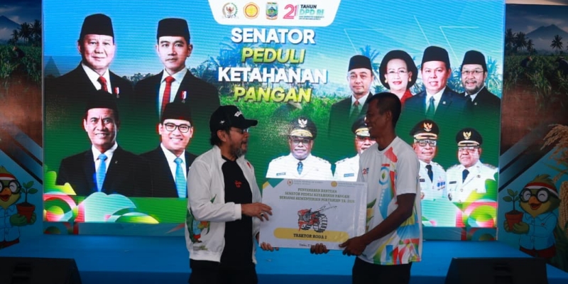 Program Senator Peduli Ketahanan Pangan Hadir di Papua Tengah