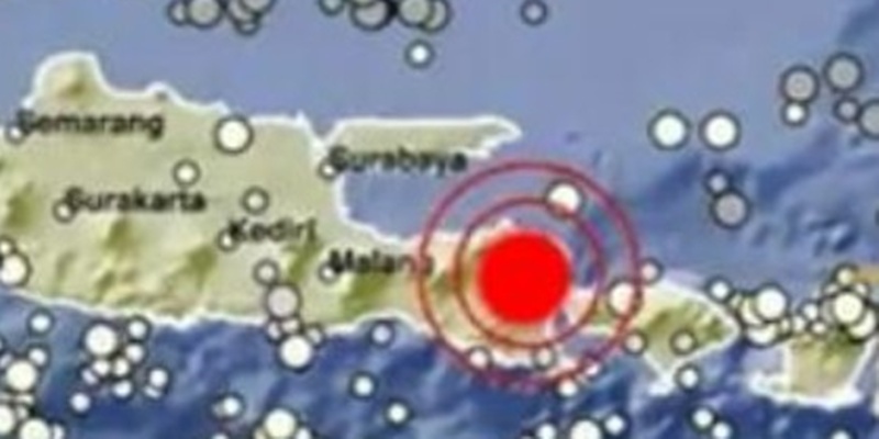 Timur Laut Banyuwangi Diguncang Gempa Berkekuatan 5,7 Magnitudo