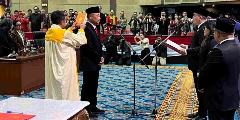 Gani Suwondo Resmi Berkantor di Kebon Sirih