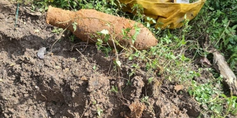 Mortir Aktif Zaman Jepang Ditemukan saat Gali Fondasi