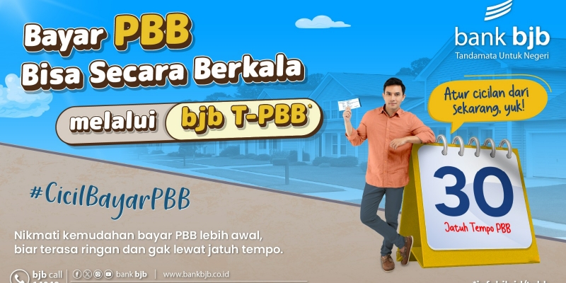 Bayar PBB Kini Lebih Mudah Pakai bjb T-PBB