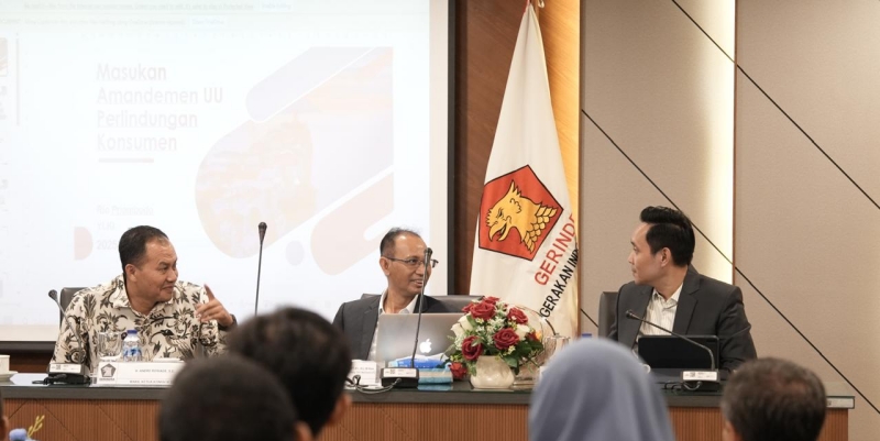 Fraksi Gerindra Tekankan Urgensi Perlindungan Konsumen dan Hak Paten