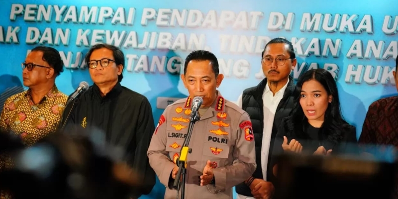 Kapolri Serap Masukan Masyarakat terkait Kerusuhan