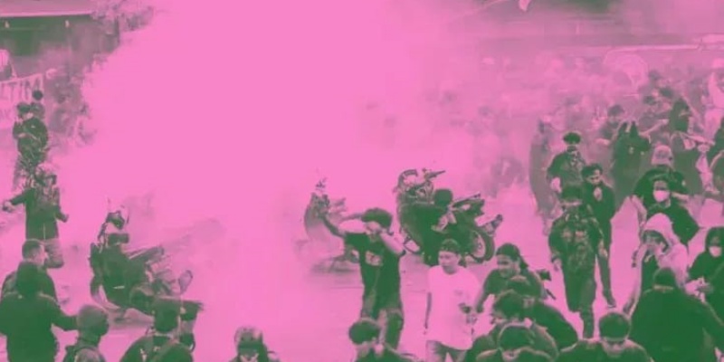 Warna Pink-Hijau Simbol Perlawanan Baru Lawan Ketidakadilan