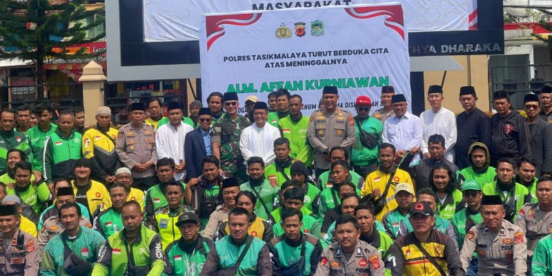 Polres Tasikmalaya Doa Bersama untuk Kesejukan Bangsa