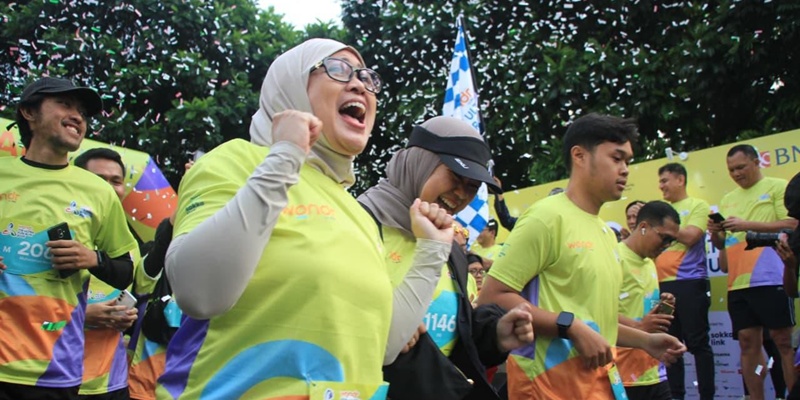 Kolaborasi BNI–ITB Hadirkan Kemeriahan Wondr ITB Ultra Marathon