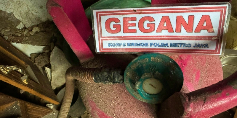 Gegana Pastikan Sumber Ledakan di Tangsel Berasal dari Tabung Gas