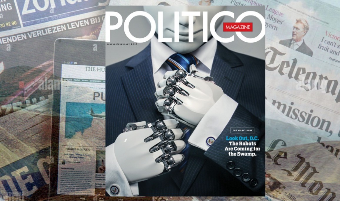 Robot di Meja Redaksi