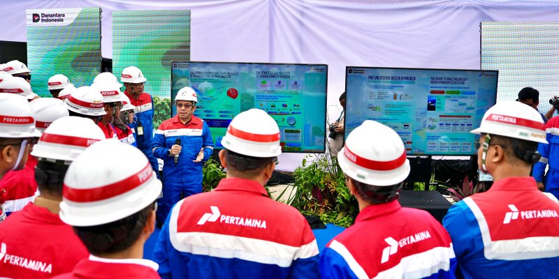 Pertamina Hadirkan Teknologi Elektrolisis Modern untuk Produksi Green Hydrogen di Ulubelu