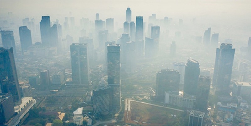 Jakarta Jadi Kota Paling Berpolusi Ketiga di Indonesia