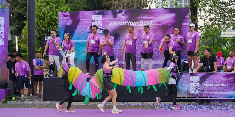 Amartha Run 2025 Ajang Gaya Hidup Sehat dan Pemberdayaan UMKM