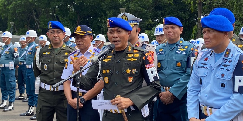 TNI Minta Maaf Rangkaian HUT di Sekitar Monas Ganggu Masyarakat