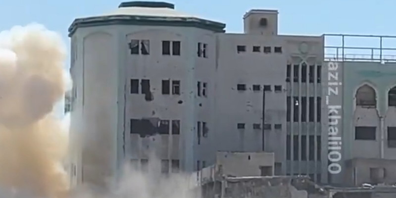 Kampus Islam dan Sejumlah Menara Tinggi di Gaza Hancur Dirudal Israel