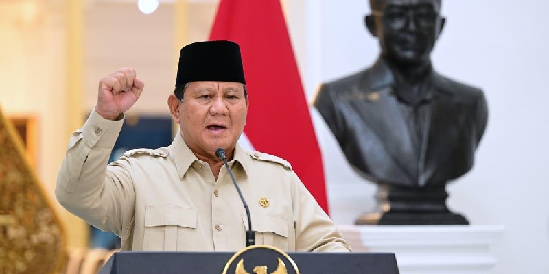 Prabowo Ucapkan Selamat Hari Sumpah Pemuda ke-97