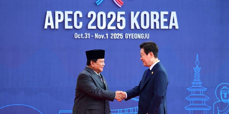 Presiden Lee Jae-myung Sambut Presiden Prabowo di KTT APEC