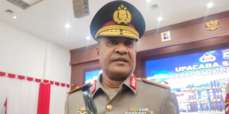KKB Serang Rombongan Kapolda Papua Tengah