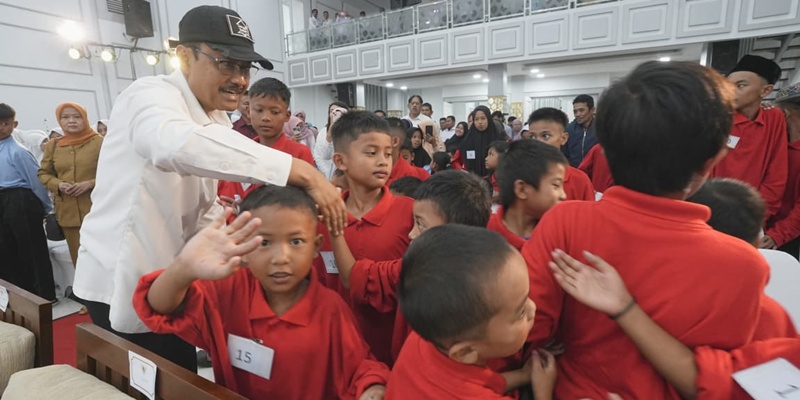 Gus Ipul Doakan Siswa Sekolah Rakyat Kelak jadi Pemimpin