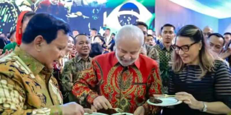 Prabowo-Lula Rayakan Ultah Bersama di Jakarta