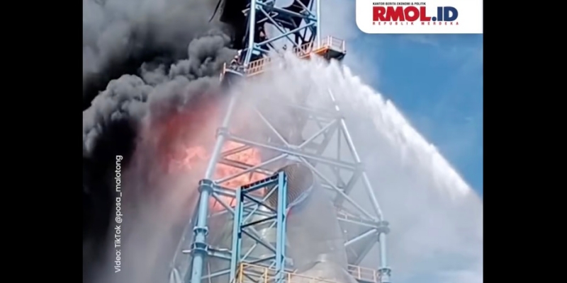 Kawasan IMIP Morowali Terbakar, Pekerja Sempat Terjebak di Menara