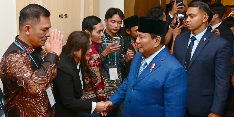 Diaspora RI Sambut Hangat Kedatangan Presiden Prabowo di Gyeongju