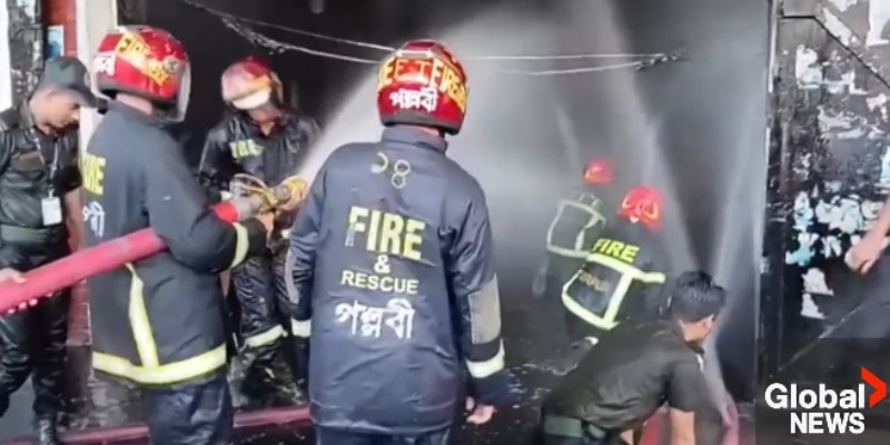 Kebakaran Bandara Dhaka Guncang Ekspor Garmen Bangladesh