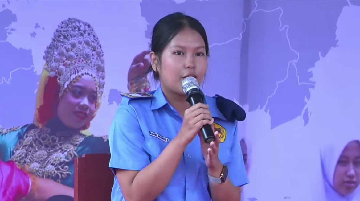 Semangat Siswa Sekolah Garuda Tak Kalah dari Amerika