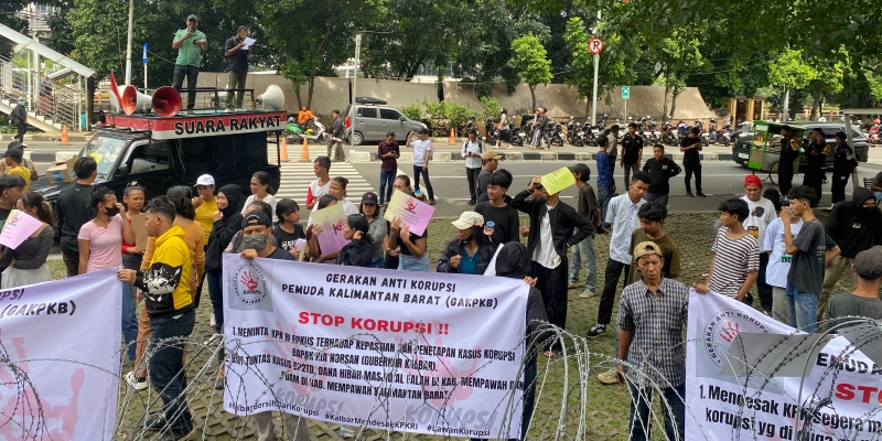 Pemuda Kalbar Semangati KPK Usut Dugaan Korupsi Ria Norsan