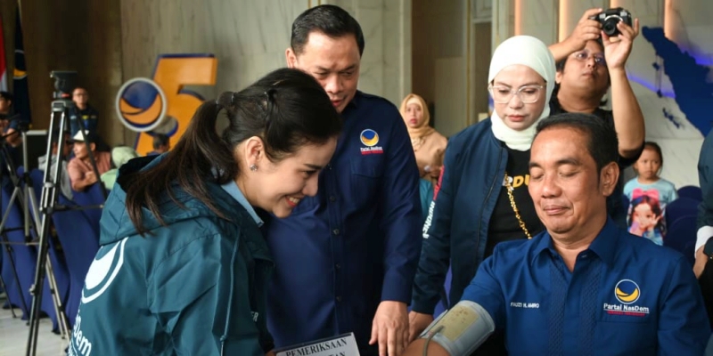Nasdem Lawan Silent Killer Lewat Layanan Kesehatan Gratis