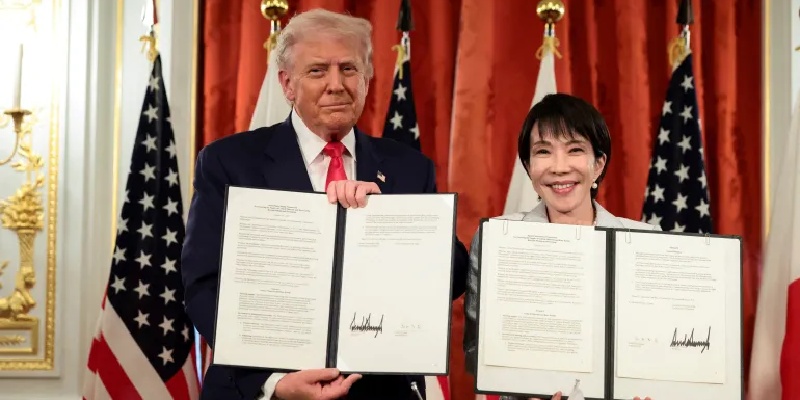 Trump dan PM Baru Jepang Teken Kesepakatan Pasokan Mineral Langka