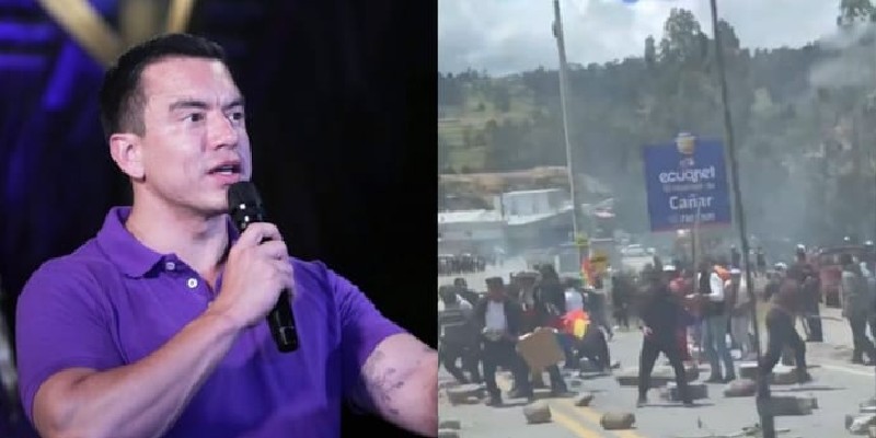 500 Warga Serang Iring-iringan Mobil Presiden Ekuador