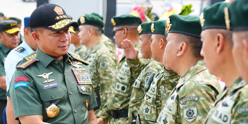 Panglima TNI Tinjau Markas Yontaipur Kostrad di Cikarang