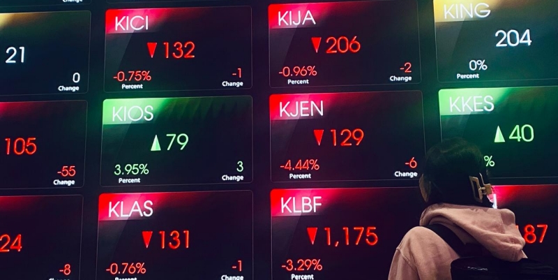 IHSG Tertekan di Awal Sesi