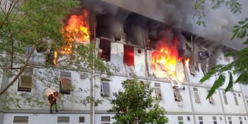 OIKN Harus Lakukan Investigasi Kebakaran  Hunian Pekerja