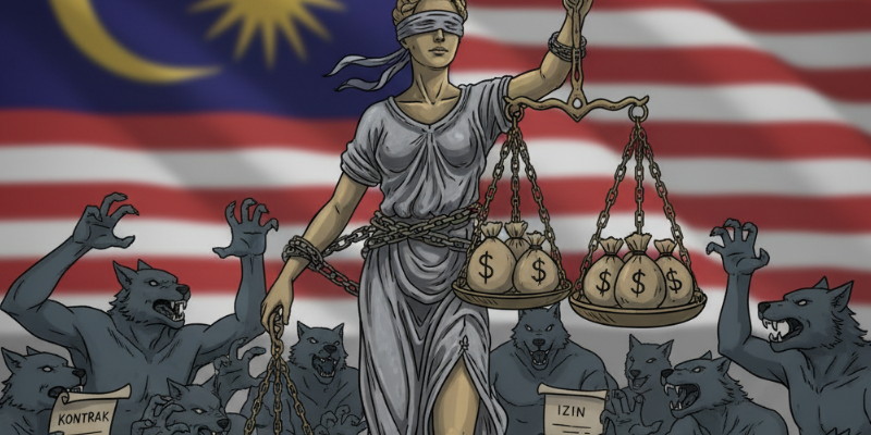 Beda Kelas: Moral Hukum & Pemburu Rente