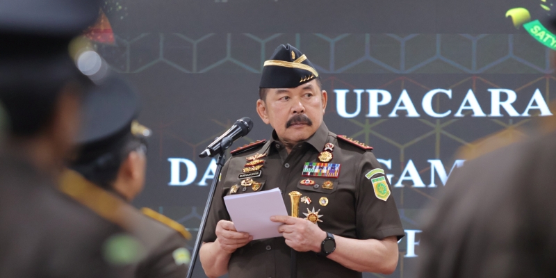 Jaksa Agung Melantik 17 Kajati dan 20 Pejabat Eselon II, Siapa Saja?