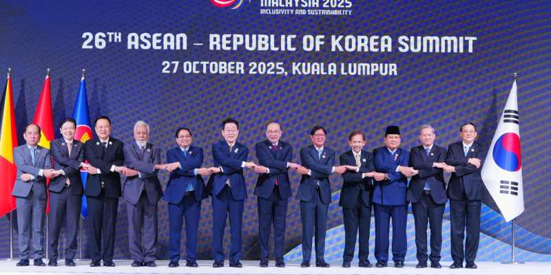 Menlu RI Dorong ASEAN–Korea Bangun Ekonomi Digital dan Perdamaian Kawasan