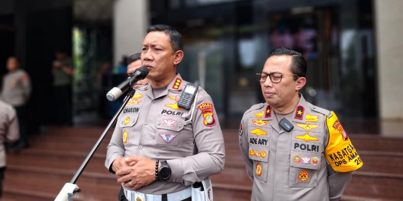 Polisi Siapkan Kantong Parkir di Sekitar Monas saat HUT TNI