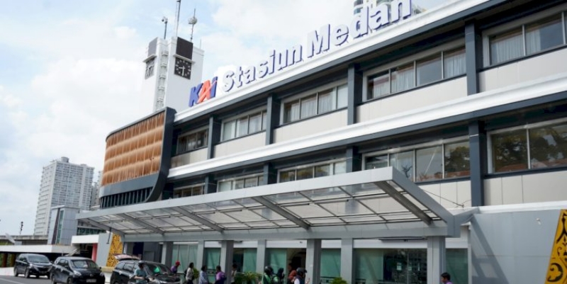 Ada HUT TNI, Penumpang KA Jangan Telat ke Stasiun Medan
