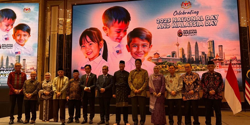 Sejumlah Menteri Kabinet Hadiri Acara Hari Nasional Malaysia di Jakarta