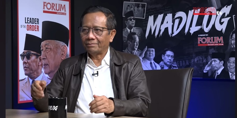 Mahfud MD Ragu KPK Periksa Jokowi di Kasus Whoosh