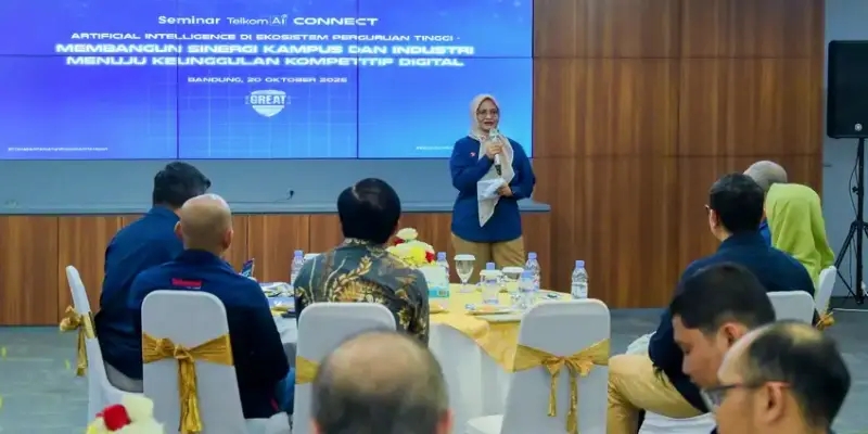 Telkom Majukan Ekosistem Digital Perguruan Tinggi Lewat AI Campus